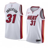 Maillot Miami Heat Ryan Anderson #31 Association 2018 Blanc