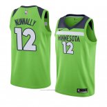 Maillot Minnesota Timberwolves James Nunnally #12 Statement 2017-18 Vert