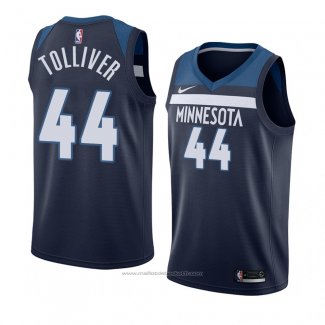 Maillot Minnesota Timberwolves Anthony Tolliver #44 Icon 2018 Bleu