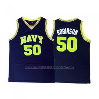 Maillot Navy David Robinson #50 Bleu