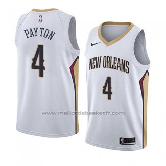 Maillot New Orleans Pelicans Elfrid Payton #4 Association 2018 Blanc