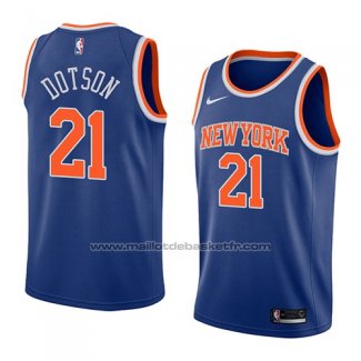 Maillot New York Knicks Damyean Dotson #21 Icon 2018 Bleu
