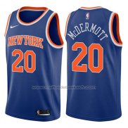 Maillot New York Knicks Doug McDermott #20 Icon 2017-18 Bleu