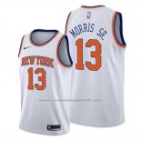 Maillot New York Knicks Marcus Morris Sr. #13 Association Blanc