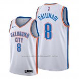 Maillot Oklahoma City Thunder Danilo Gallinari #8 Association Blanc