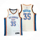 Maillot Oklahoma City Thunder Kevin Durant #35 Association Blanc