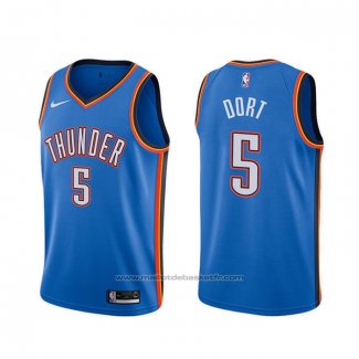 Maillot Oklahoma City Thunder Luguentz Dort #5 Icon 2020 Bleu