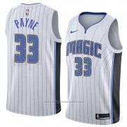 Maillot Orlando Magic Adreian Payne #33 Association 2018 Blanc