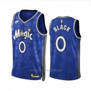 Maillot Orlando Magic Anthony Black #0 Classic 2023-24 Bleu