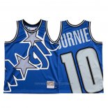 Maillot Orlando Magic Evan Fournier #10 Mitchell & Ness Big Face Bleu