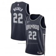 Maillot Orlando Magic Franz Wagner #22 Ville 2023-24 Bleu