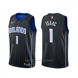 Maillot Orlando Magic Jonathan Isaac #1 Statement Noir