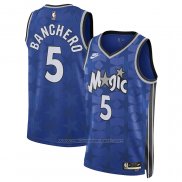 Maillot Orlando Magic Paolo Banchero #5 Classic 2023-24 Bleu