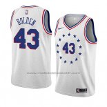 Maillot Philadelphia 76ers Jonah Bolden #43 Earned 2018-19 Gris