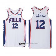 Maillot Philadelphia 76ers Tobias Harris #12 Association Blanc