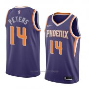 Maillot Phoenix Suns Alec Peters #14 Icon 2018 Volet