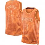 Maillot Phoenix Suns Devin Booker #1 Select Series 2023 Orange