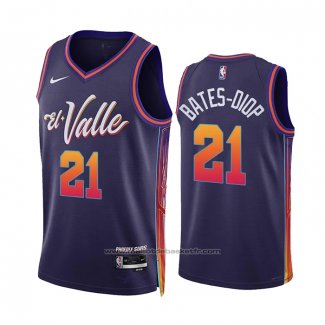 Maillot Phoenix Suns Keita Bates-Diop #21 Ville 2023-24 Volet