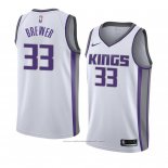 Maillot Sacramento Kings Corey Brewer #33 Association 2018 Blanc