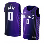 Maillot Sacramento Kings Malik Monk #0 Statement 2023-24 Volet