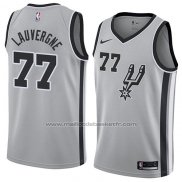 Maillot San Antonio Spurs Joffrey Lauvergne #77 Statement 2018 Gris