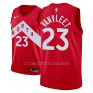 Maillot Toronto Raptors Fred Vanvleet #23 Earned 2018-19 Rouge