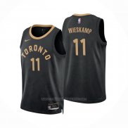 Maillot Toronto Raptors Joe Wieskamp #11 Ville 2022-23 Noir