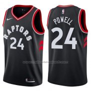 Maillot Toronto Raptors Norman Powell #24 Statement 2017-18 Noir