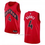 Maillot Toronto Raptors Scottie Barnes #4 Icon 2022-23 Rouge