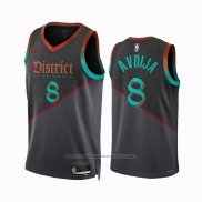 Maillot Washington Wizards Deni Avdija #8 Ville 2023-24 Noir