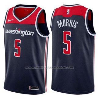 Maillot Washington Wizards Markieff Morris #5 Statement 2017-18 Bleu