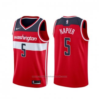 Maillot Washington Wizards Shabazz Napier #5 Icon Rouge