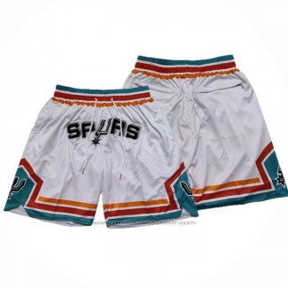 Short San Antonio Spurs Ville Just Don Blanc