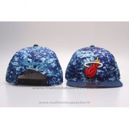 Casquette Miami Heat Snapback Bleu