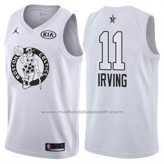 Maillot All Star 2018 Boston Celtics Kyrie Irving #11 Blanc