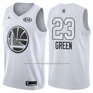 Maillot All Star 2018 Golden State Warriors Draymond Green #23 Blanc