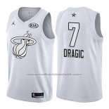 Maillot All Star 2018 Miami Heat Goran Dragic #7 Blanc