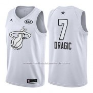 Maillot All Star 2018 Miami Heat Goran Dragic #7 Blanc