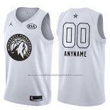 Maillot All Star 2018 Minnesota Timberwolves Nike Personnalise Blanc