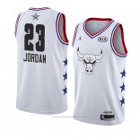 Maillot All Star 2019 Chicago Bulls Michael Jordan #23 Blanc