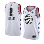 Maillot All Star 2019 Toronto Raptors Kawhi Leonard #2 Blanc2