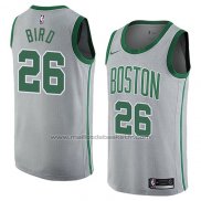 Maillot Boston Celtics Jabari Bird #26 Ville 2018 Gris