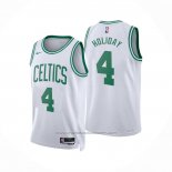 Maillot Boston Celtics Jrue Holiday #4 Association 2022-23 Blanc