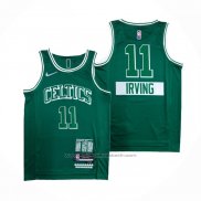 Maillot Boston Celtics Kyrie Irving #11 Ville 2021-22 Vert
