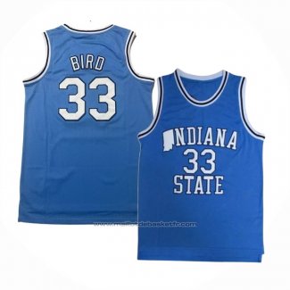 Maillot Boston Celtics Larry Bird #33 Retro Bleu