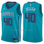 Maillot Charlotte Hornets Cody Zeller #40 Icon 2017-18 Vert