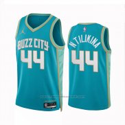 Maillot Charlotte Hornets Frank Ntilikina #44 Ville 2023-24 Vert