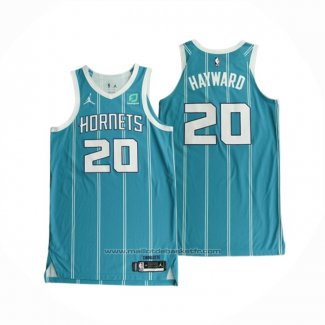 Maillot Charlotte Hornets Gordon Hayward #20 Icon Authentique 2020-21 Vert