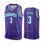 Maillot Charlotte Hornets Terry Rozier #3 Hardwood Classics Volet