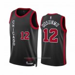 Maillot Chicago Bulls Ayo Dosunmu #12 Ville 2023-24 Noir